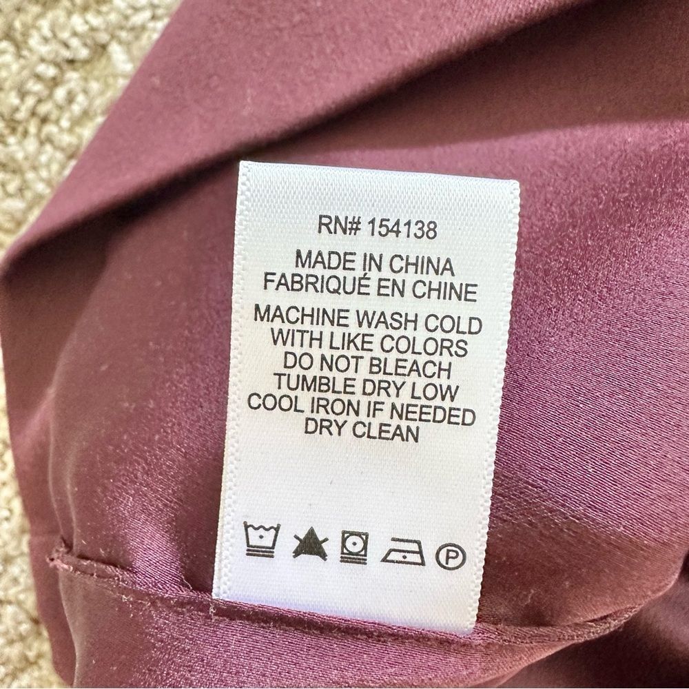 Staud Annette Mini Skirt in Burgundy Size 6 - Picture 9 of 9